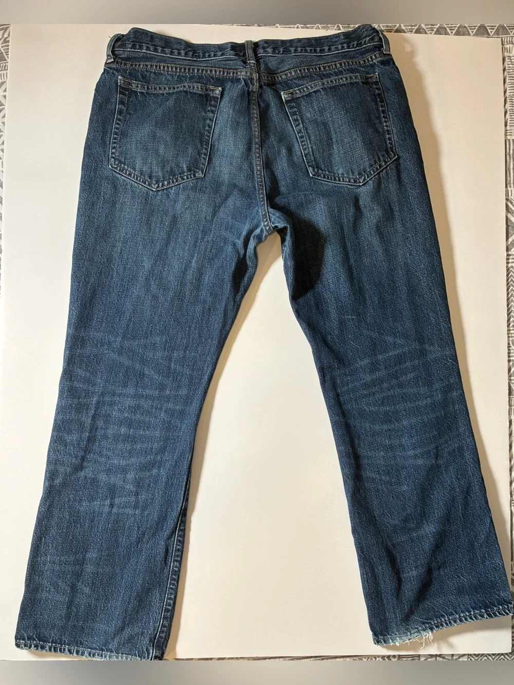 J.Crew Bootcut Jeans Men's 36x30 Dark Wash Denim